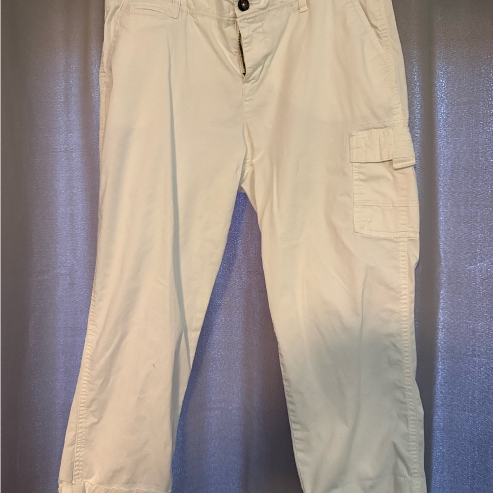 Soma Women’s White Cargo Pants